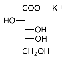 structure of D-arabinonic acid structure of D-arabinonic acid