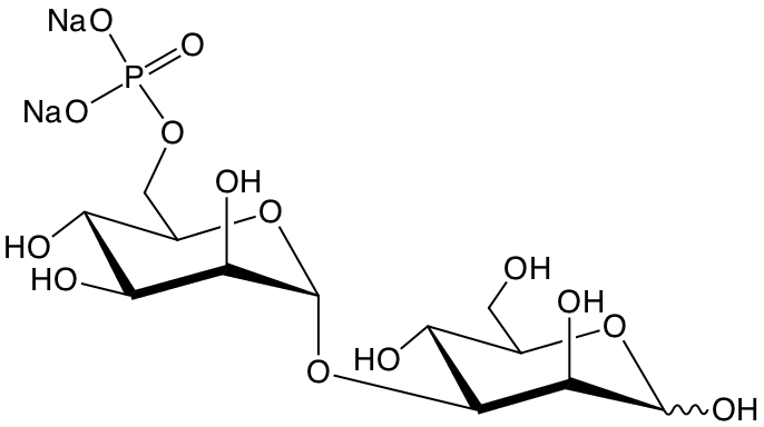 structure of Man6P(a1-3)Man structure of Man6P(a1-3)Man