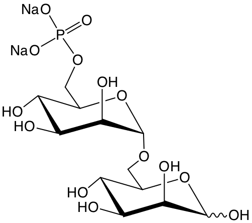 structure of Man6P(a1-6)Man structure of Man6P(a1-6)Man