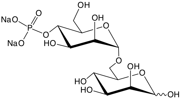 structure of Man4P(a1-6)Man structure of Man4P(a1-6)Man